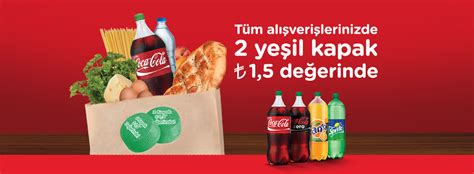 Coca cola yeşil kapak kampanyası